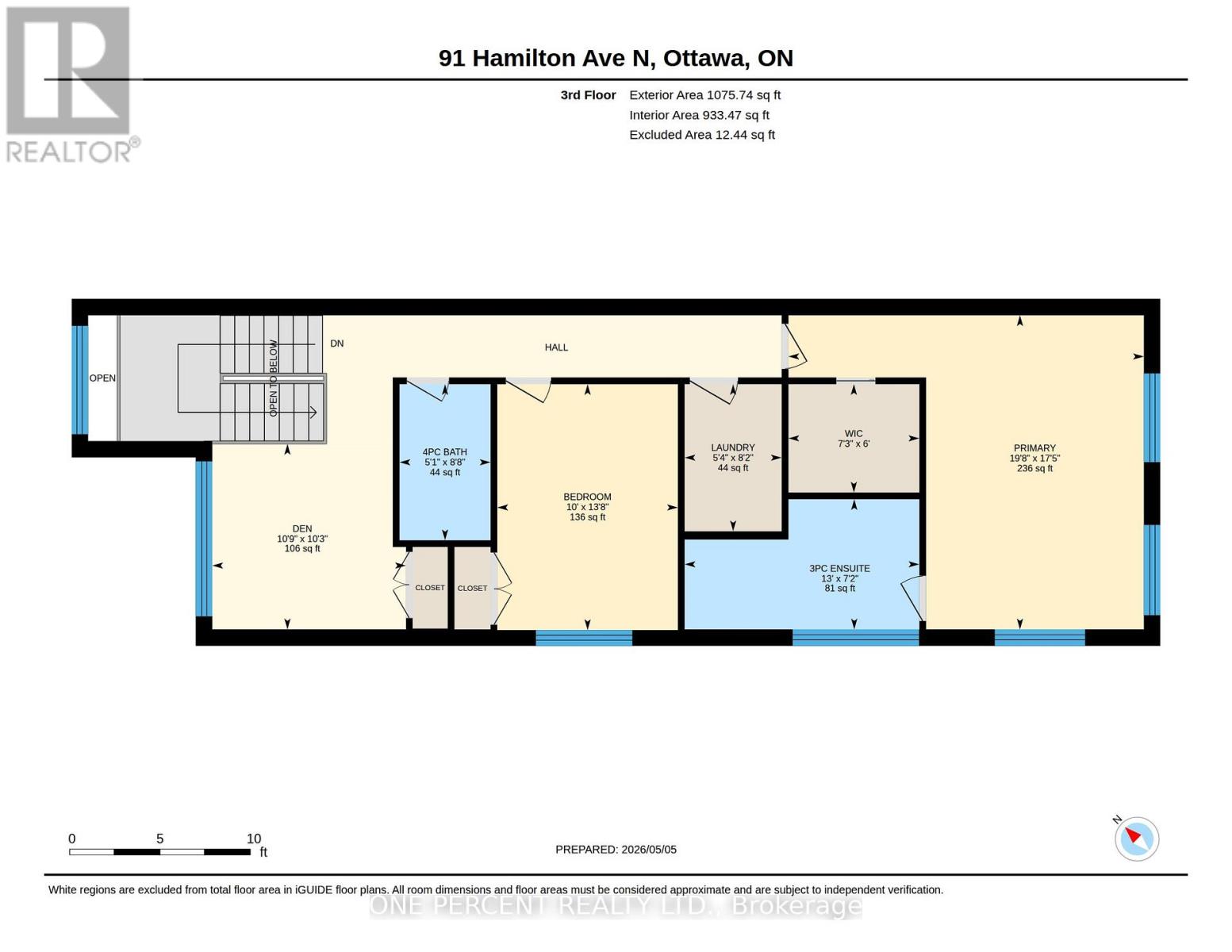 91 Hamilton Avenue N, Ottawa, Ontario  K1Y 1B8 - Photo 43 - X13124806